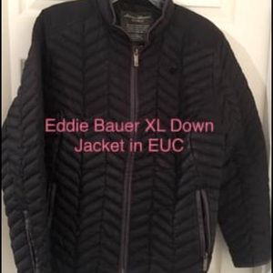 Eddie Bauer Ladies Down Jacket Sz XL